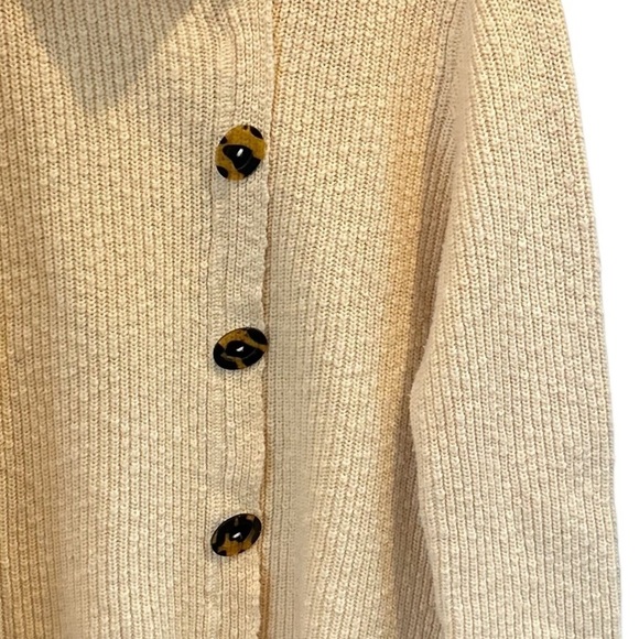 Willow Anthropologie sweater /Cardigan size XL yellow - Picture 10 of 11